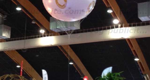 Ballon hélium 2m pour la Foire de Tours | Total covering
