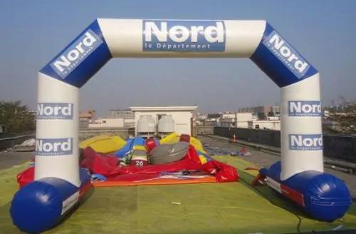 arche publicitaire ventilée Conseil régional du nord