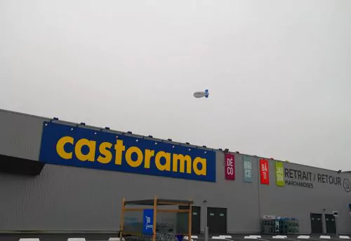 ballon dirigeable extérieur 6m castorama