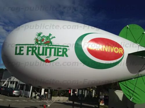 ballon dirigeable hélium 6m pour le fruitier