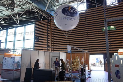 ballon sphérique pour Tiag industrie présent sur le Salon Industrie Lyon