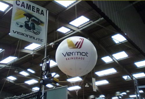 Ballons pub : Space 2010 à Rennes 