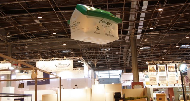 PLV gonflables personnalisée en forme de maison | Vorwerk