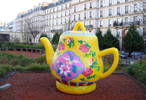 plv gonflable géante : Théière plv gonflable géante : Théière