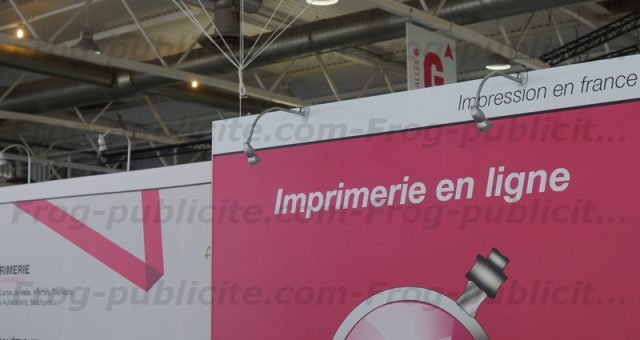 Ballon publicitaire géant Print O’Clock- salon C’Print 2016