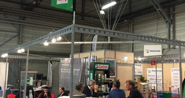 Ballon hélium sur un stand | Salon Ouest Industrie Nantes 2016