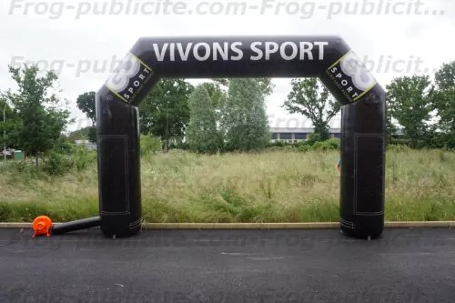 arche gonflable Go sport Mont Saint Aignan