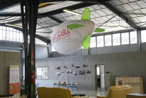 dirigeable hélium géant 6m Ressourcerie Le dirigeable