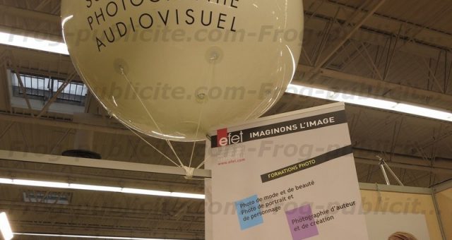Gros ballon gonflable EFET | Comment attirer plus d’étudiants sur un stand ?