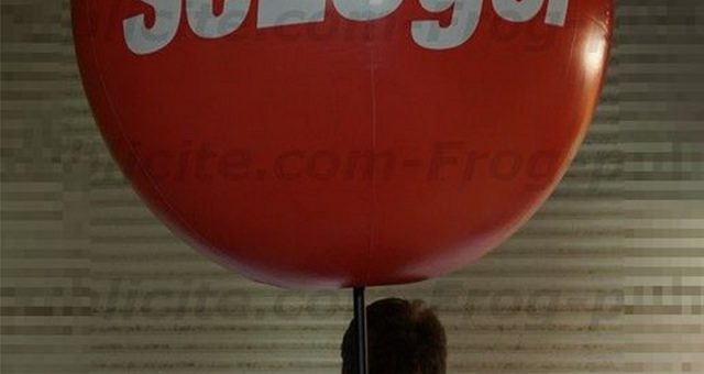 Ballon sac à dos de 80cm “SeLoger” | Street Marketing