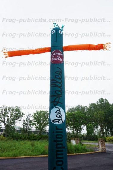 1 Skydancer publicitaire pour le comptoir des halles Laon (Picardie)