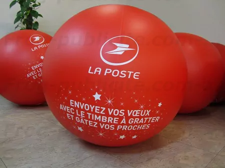 ballon sac à dos promotionnel  street marketing pour les timbres à gratter 2017