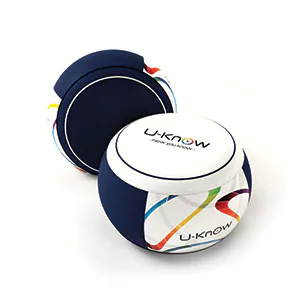 Pouf gonflable 1 place pour stand sur salon