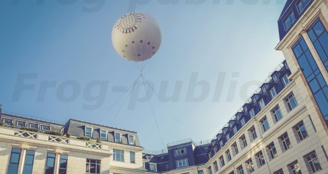 Une sphère hélium 3m | Journée mondiale de l’hémophilie 2017