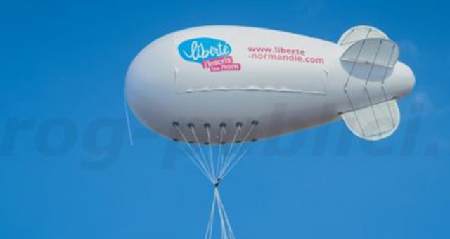 11 dirigeables publicitaires lumineux | Anniversaire D-DAY 2017