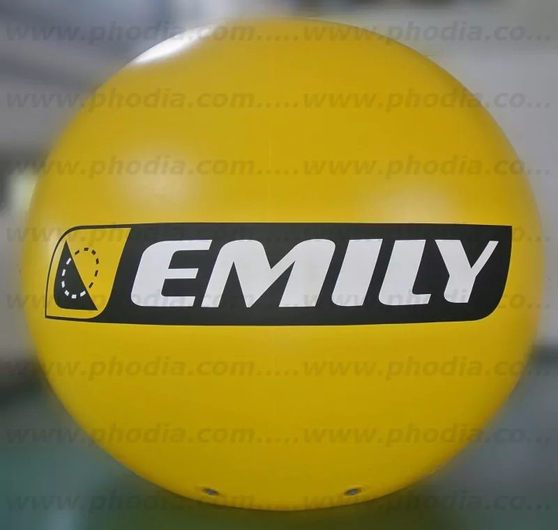 ballon publicitaire helium 3m emily