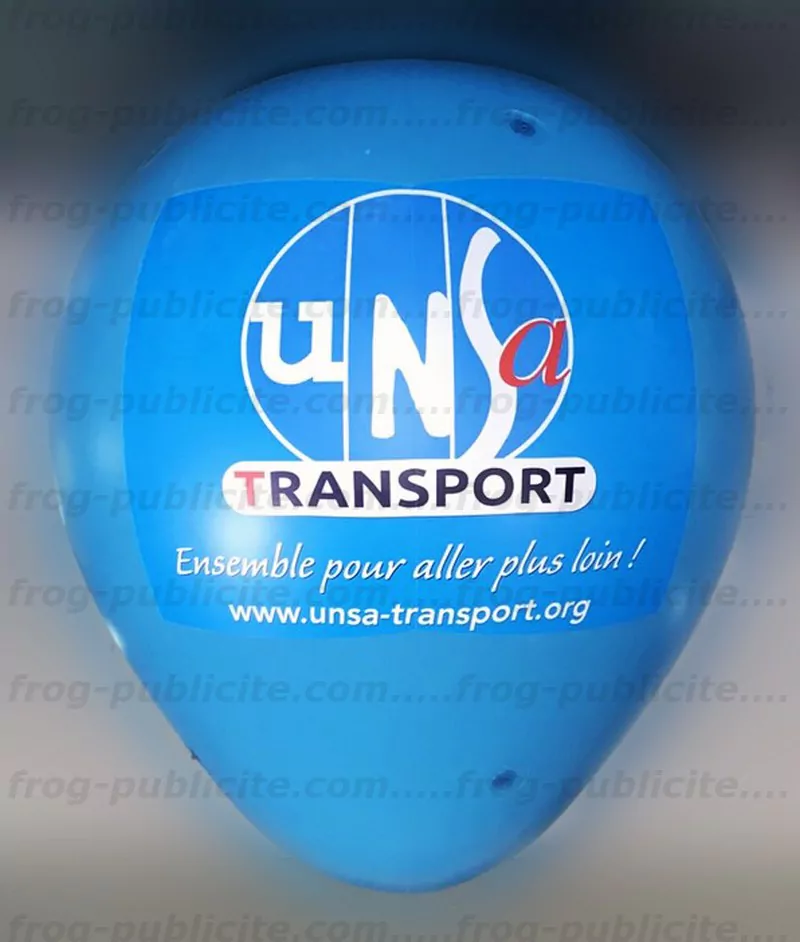 montgolfière publicitaire 3m manifestation loi travail 10 octobre 2017