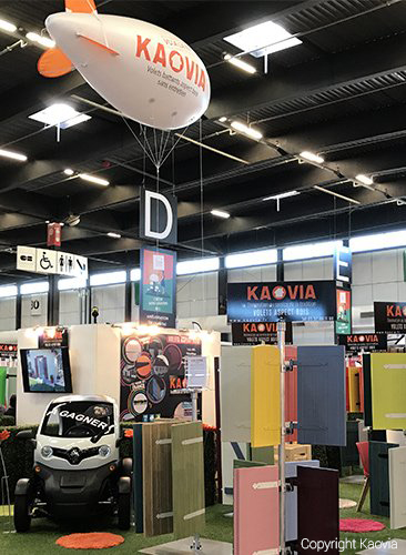 zepppelin publicitaire à l'hélium kaovia