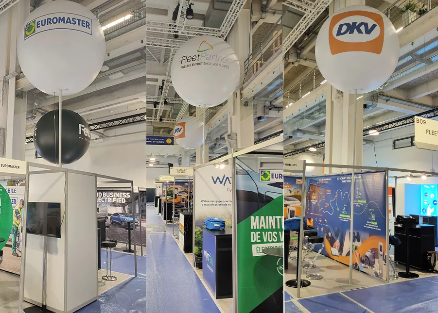 ballon publicitaire géant sans hélium