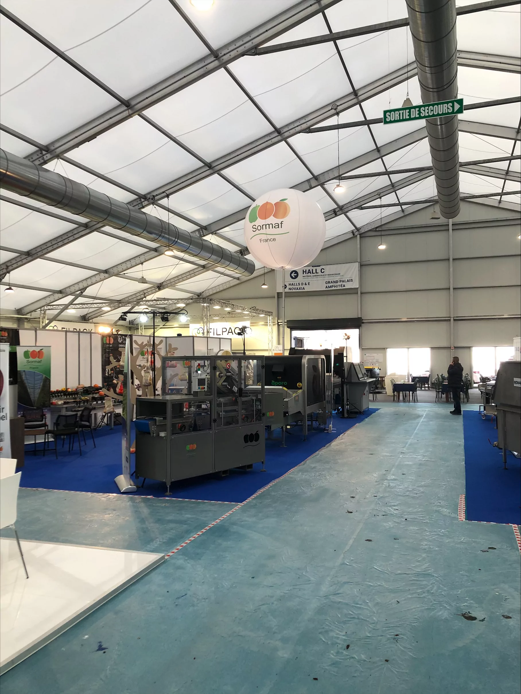 ballon sormaf publicitaire sans hélium salon sival 2024
