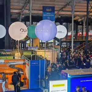 ballon géant  sur pied platine éclairant