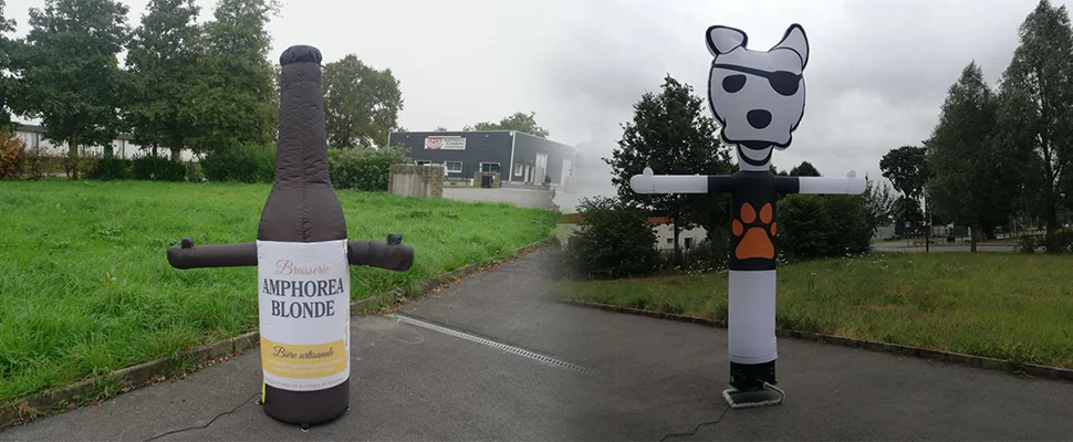 structure gonflable dynamique